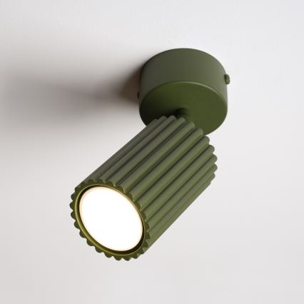 Faretto KARBON 1xGU10/10W/230V verde