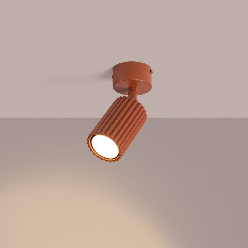 Faretto KARBON 1xGU10/10W/230V arancione