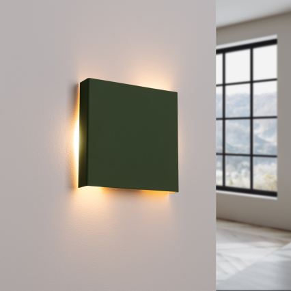 Applique VANTA 2xG9/8W/230V verde