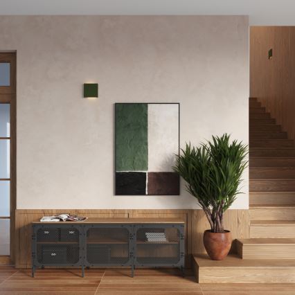 Applique VANTA 2xG9/8W/230V verde