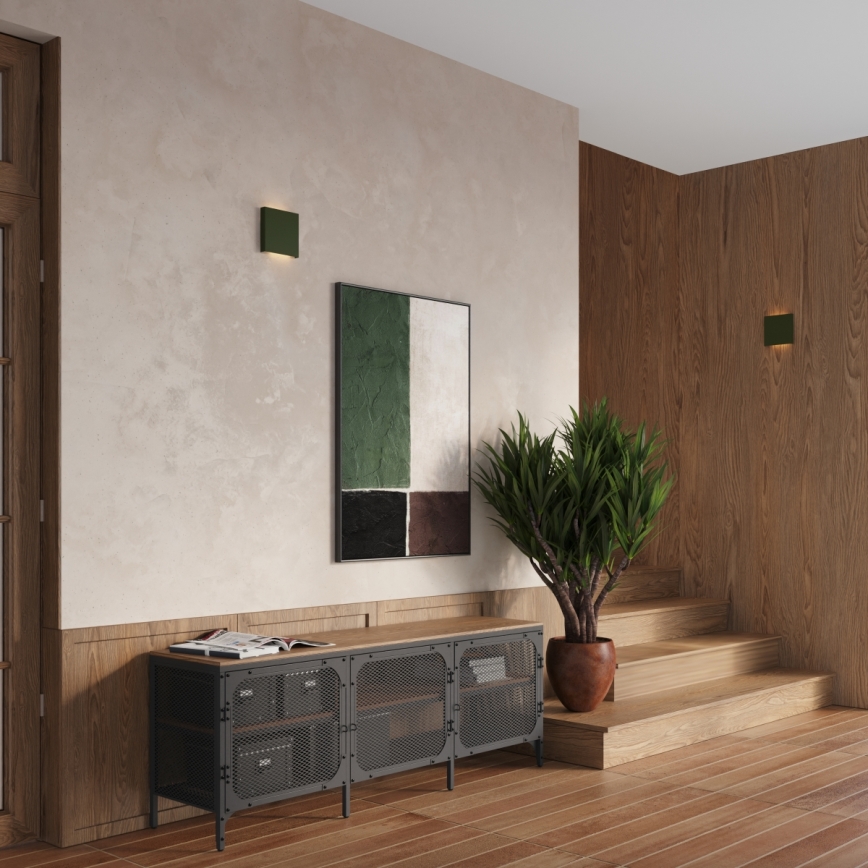 Applique VANTA 2xG9/8W/230V verde