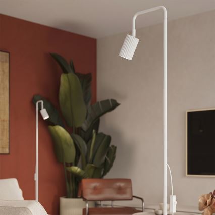 Lampada da terra KARBON 1xGU10/10W/230V bianca