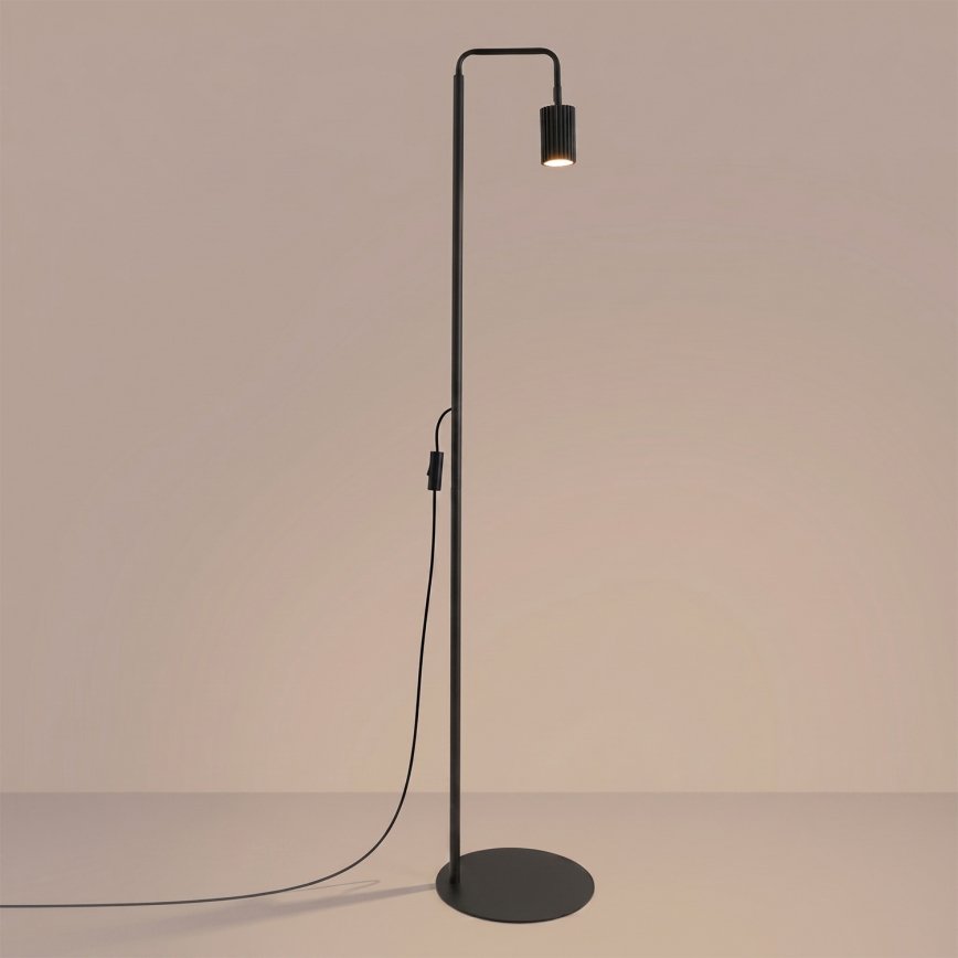Lampada da terra KARBON 1xGU10/10W/230V nera