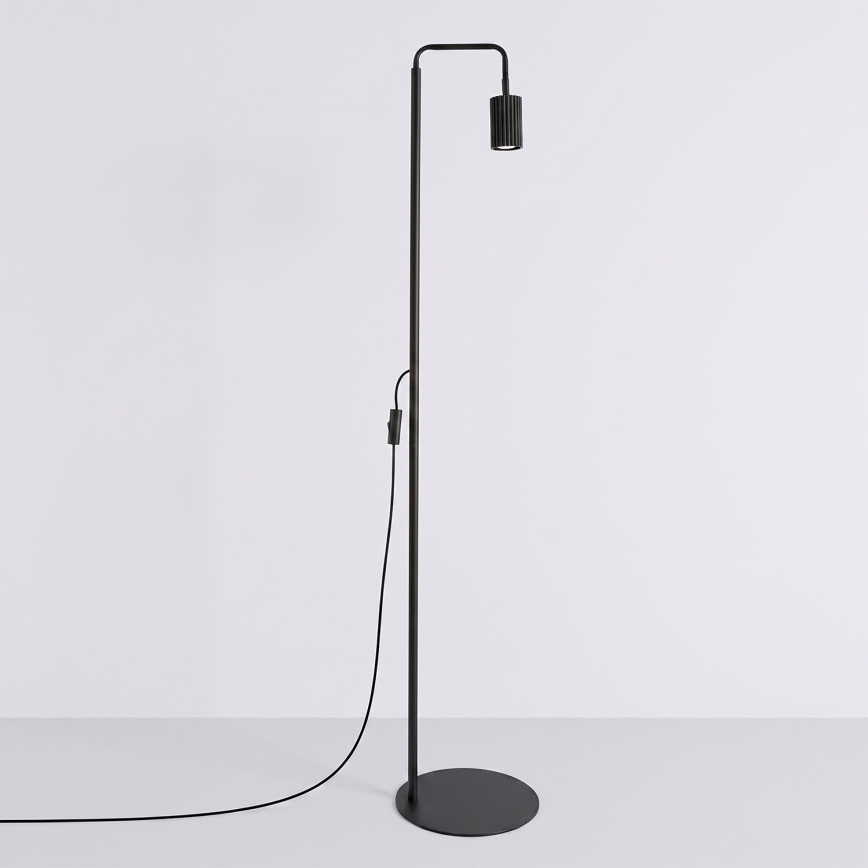 Lampada da terra KARBON 1xGU10/10W/230V nera
