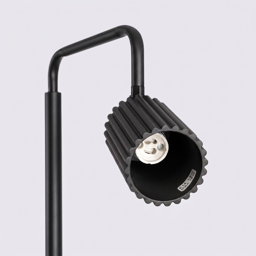 Lampada da terra KARBON 1xGU10/10W/230V nera