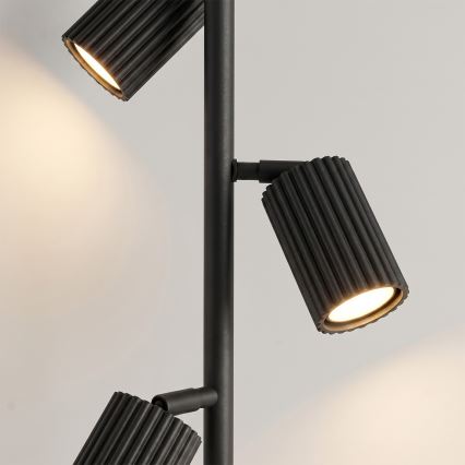 Lampada da terra KARBON 3x GU10/10W/230V nera
