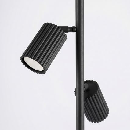 Lampada da terra KARBON 3x GU10/10W/230V nera