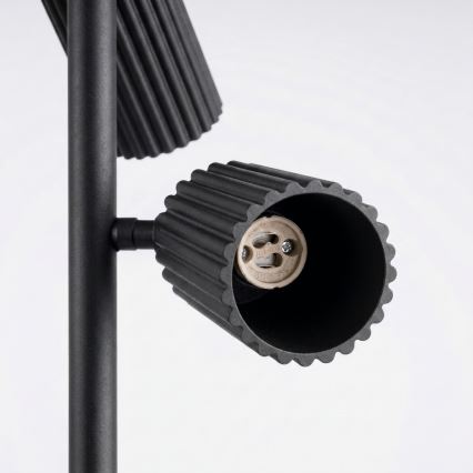 Lampada da terra KARBON 3x GU10/10W/230V nera