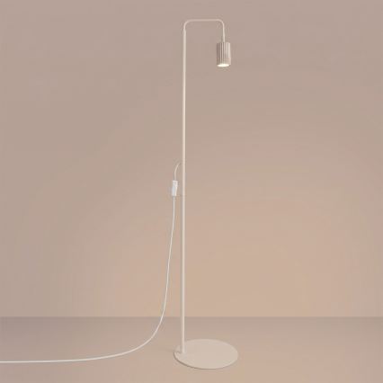 Lampada da terra KARBON 1xGU10/10W/230V crema