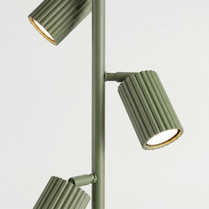 Lampada a piantana KARBON 3xGU10/10W/230V verde