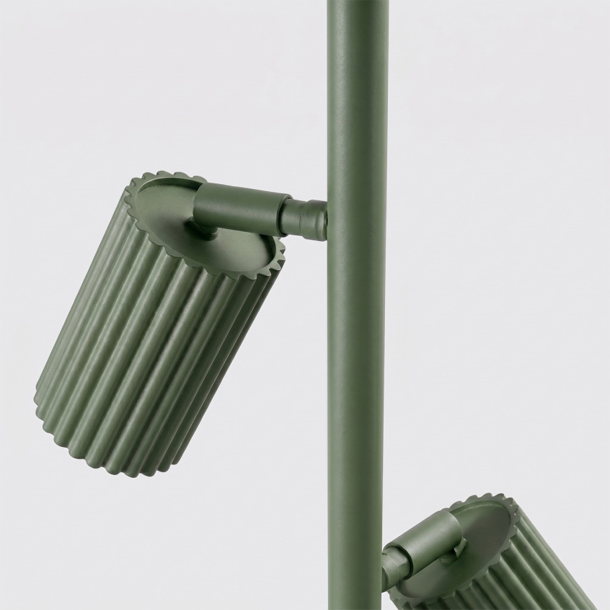 Lampada a piantana KARBON 3xGU10/10W/230V verde