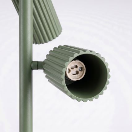Lampada a piantana KARBON 3xGU10/10W/230V verde