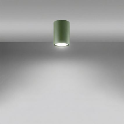 Faretto LAGOS 1xGU10/10W/230V 10 cm verde