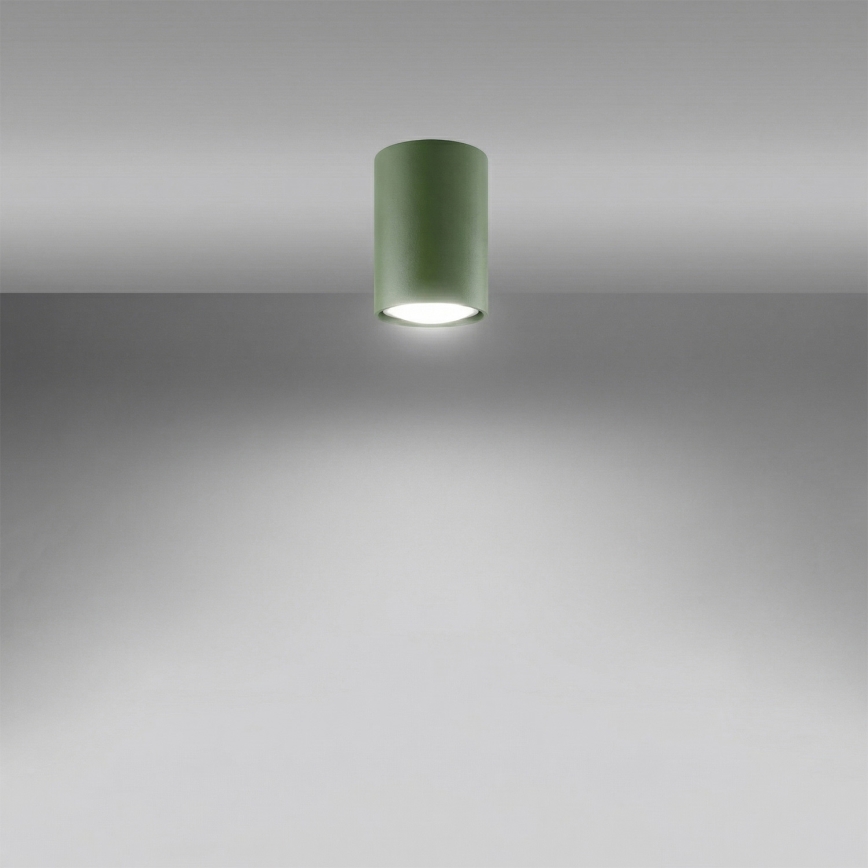 Faretto LAGOS 1xGU10/10W/230V 10 cm verde