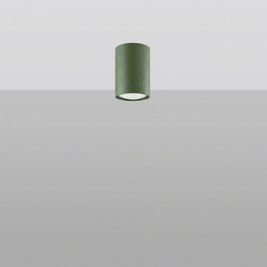 Faretto LAGOS 1xGU10/10W/230V 10 cm verde