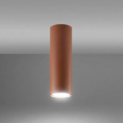Faretto LAGOS 1xGU10/10W/230V 20 cm marrone