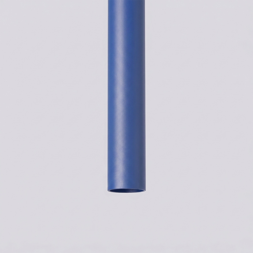 Lampadario a sospensione su cavo PASTELO 1xG9/8W/230V blu