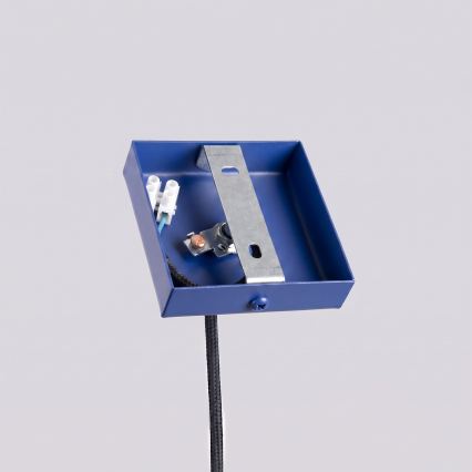 Lampadario a sospensione su cavo PASTELO 1xG9/8W/230V blu
