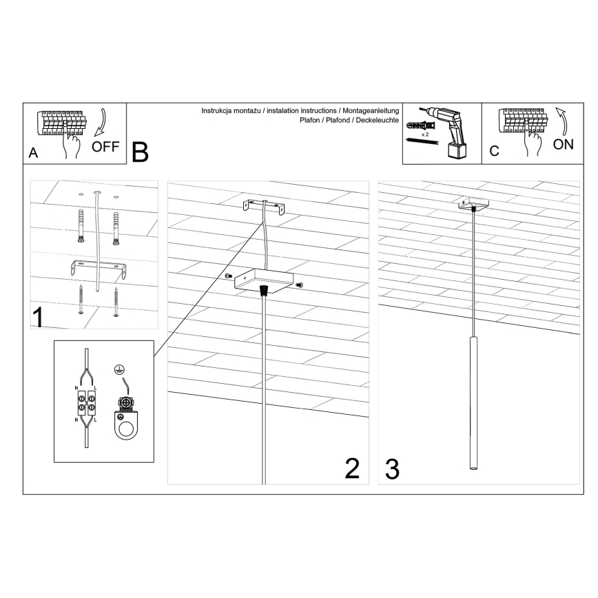 Lampadario a sospensione con cavo PASTELO 1xG9/8W/230V rosa