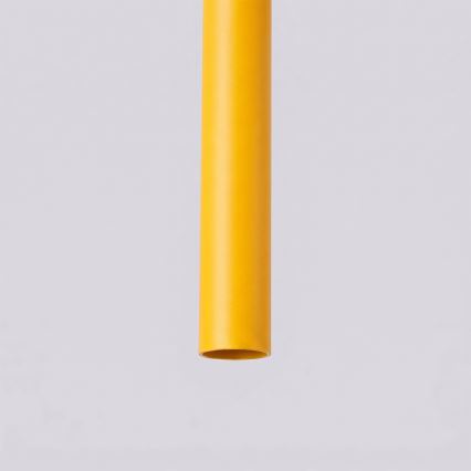 Lampadario sospeso su cavo PASTELO 1xG9/8W/230V giallo
