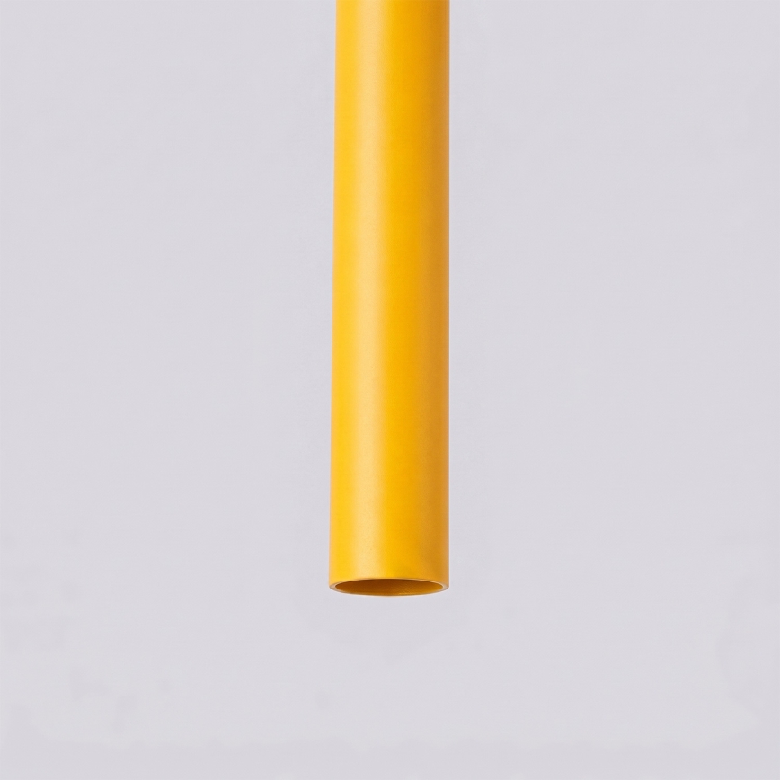 Lampadario sospeso su cavo PASTELO 1xG9/8W/230V giallo