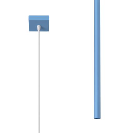 Lampada a sospensione su cavo PASTELO 1xG9/8W/230V blu