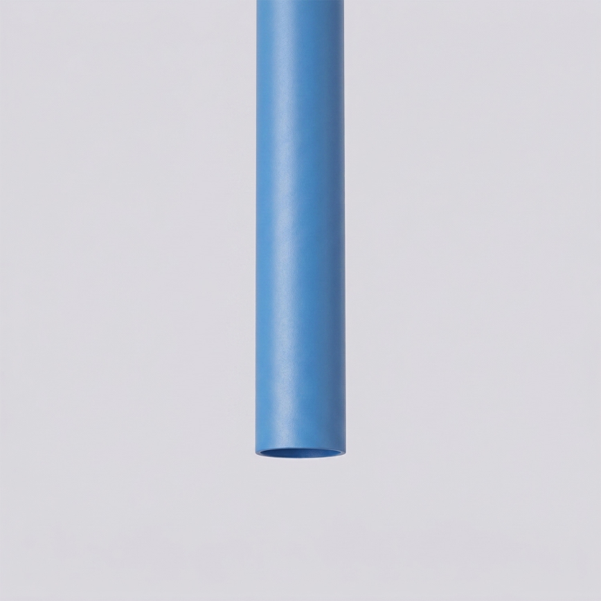 Lampadario a sospensione con cavo PASTELO 2xG9/8W/230V blu