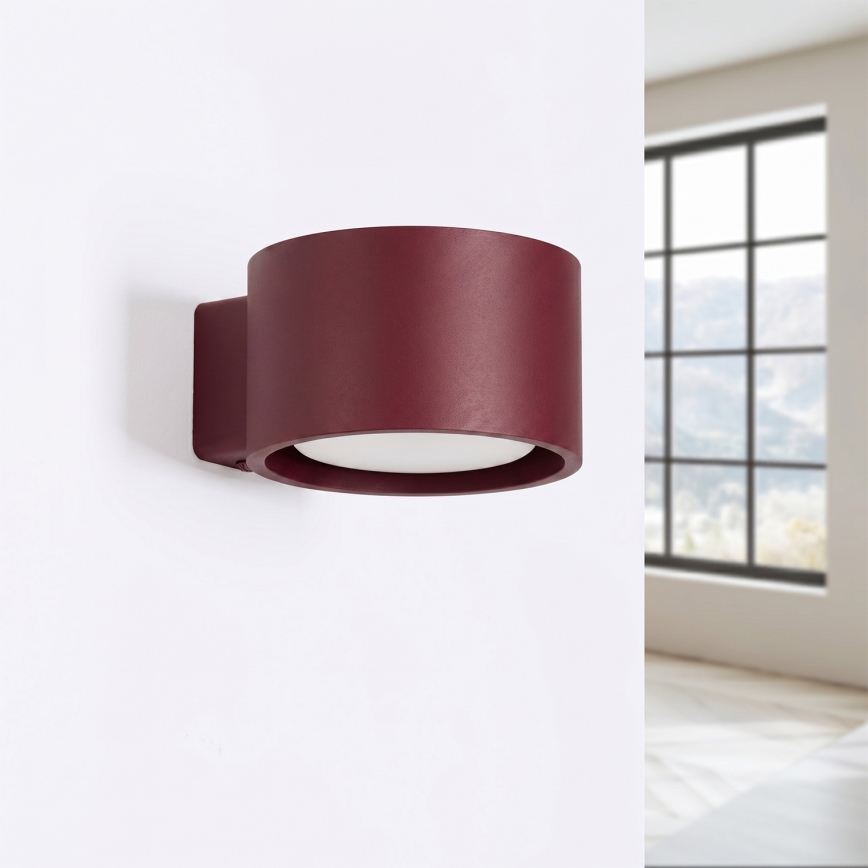 Lampada da parete MODO 1xGX53/10W/230V rossa