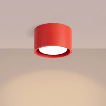 Faretto orientabile MODO 1xGX53/10W/230V rosso