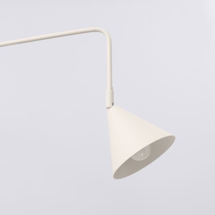 Lampada da parete NOX 2xE14/10W/230V crema