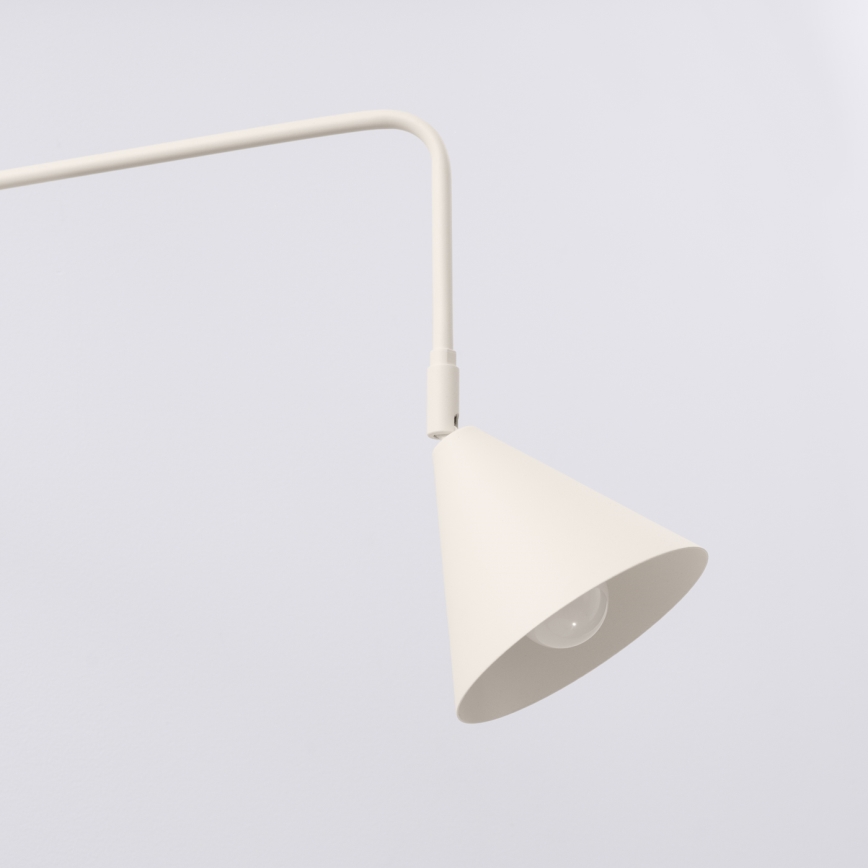 Lampada da parete NOX 2xE14/10W/230V crema