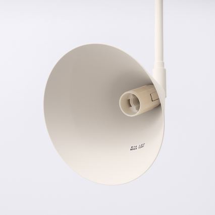 Lampada da parete NOX 2xE14/10W/230V crema