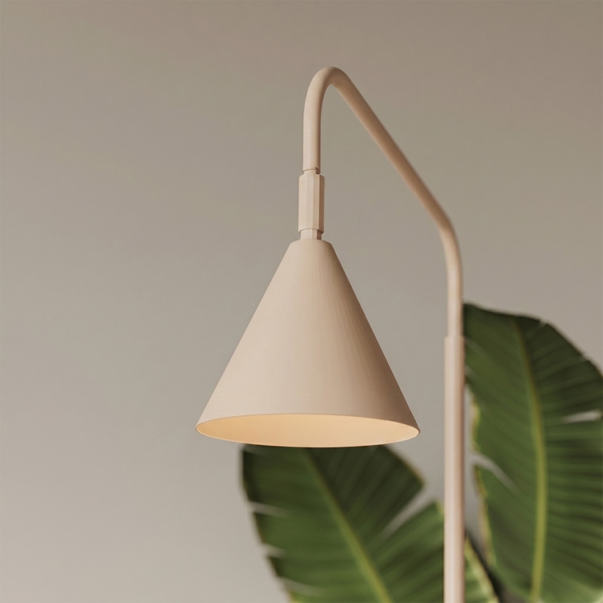Lampada da terra NOX 1xE14/10W/230V colore crema