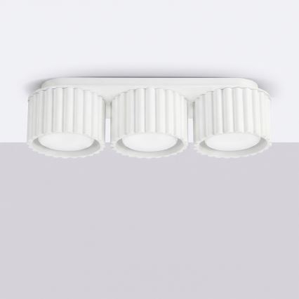 Faretto AURA 3xGX53/10W/230V bianco