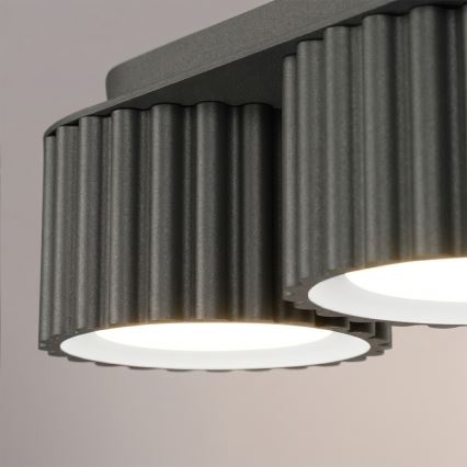 Faretto AURA 3xGX53/10W/230V nero