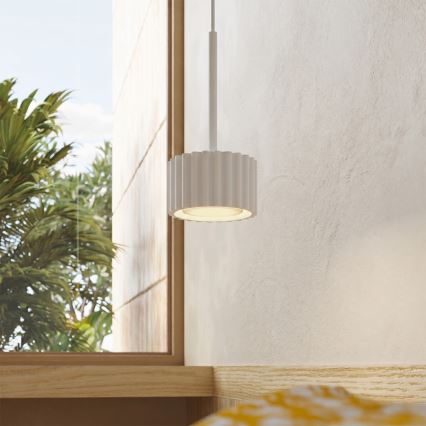 Lampadario a cavo AURA 1xGX53/10W/230V bianco