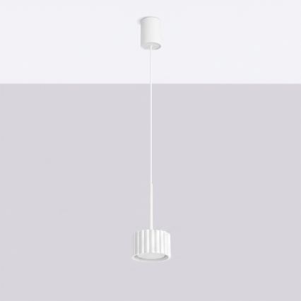 Lampadario a cavo AURA 1xGX53/10W/230V bianco