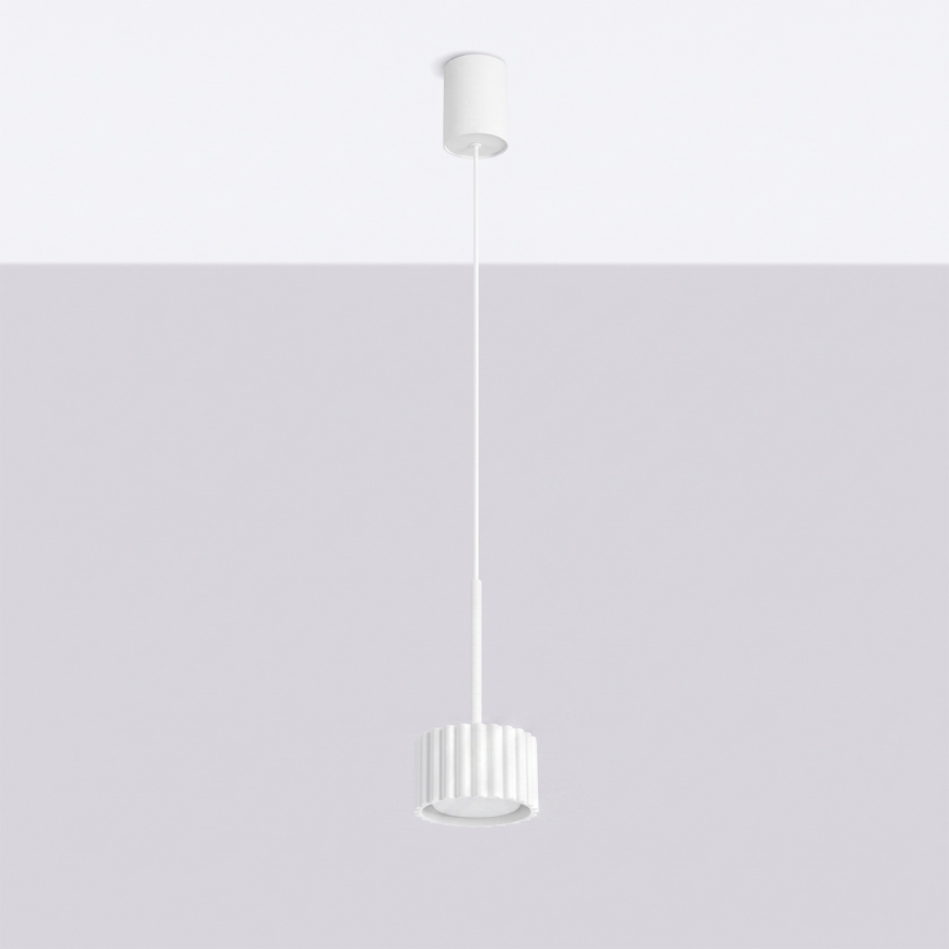 Lampadario a cavo AURA 1xGX53/10W/230V bianco
