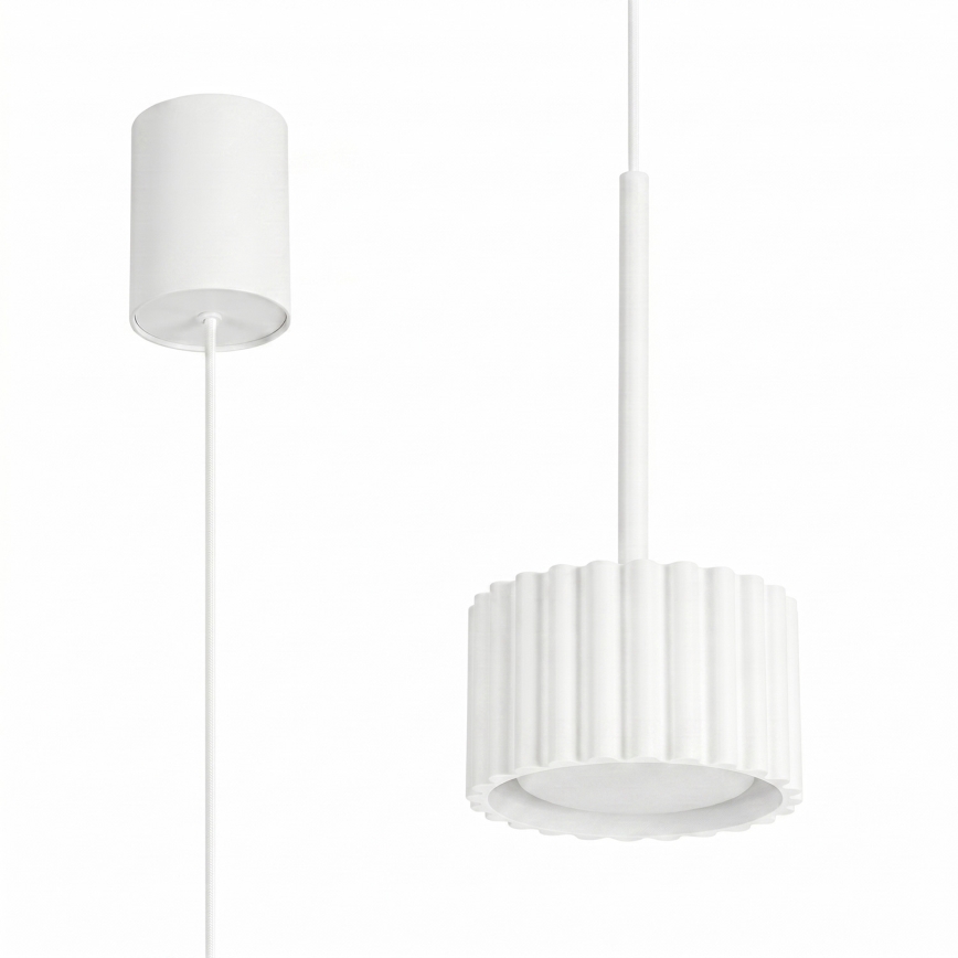 Lampadario a cavo AURA 1xGX53/10W/230V bianco