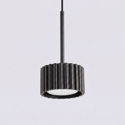 Lampadario a sospensione AURA 1xGX53/10W/230V nero