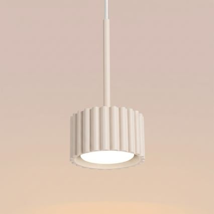 Lampada a sospensione su cavo AURA 1xGX53/10W/230V crema