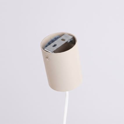 Lampada a sospensione su cavo AURA 1xGX53/10W/230V crema