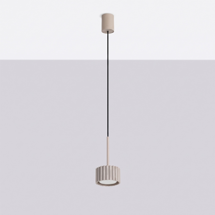 Lampada a sospensione con cavo AURA 1xGX53/10W/230V taupe