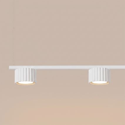 Lampadario a cavo AURA 4xGX53/10W/230V bianco