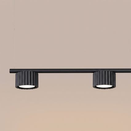 Lampadario a sospensione AURA 4xGX53/10W/230V nero