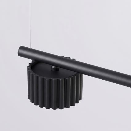 Lampadario a sospensione AURA 4xGX53/10W/230V nero