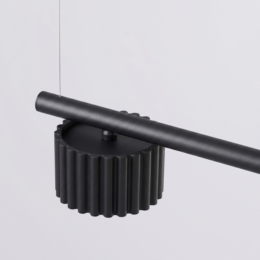 Lampadario a sospensione AURA 4xGX53/10W/230V nero