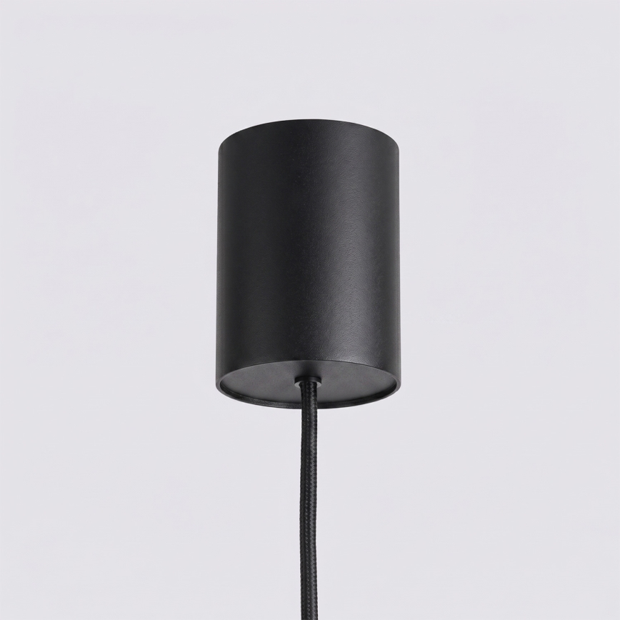 Lampadario a sospensione AURA 4xGX53/10W/230V nero