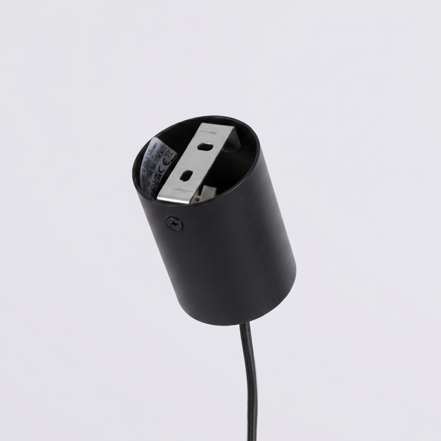 Lampadario a sospensione AURA 4xGX53/10W/230V nero