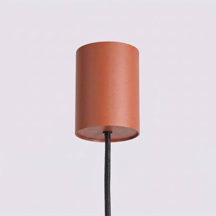 Lampada a sospensione con cavo AURA 4xGX53/10W/230V rossa